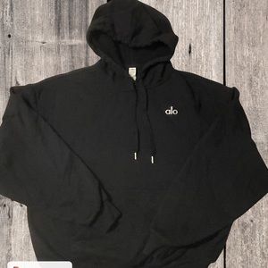 BLACK ALO YOGA HOODIE